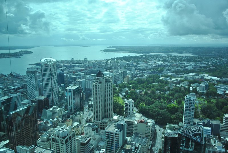 Centre d'Auckland depuis la Sky Tower