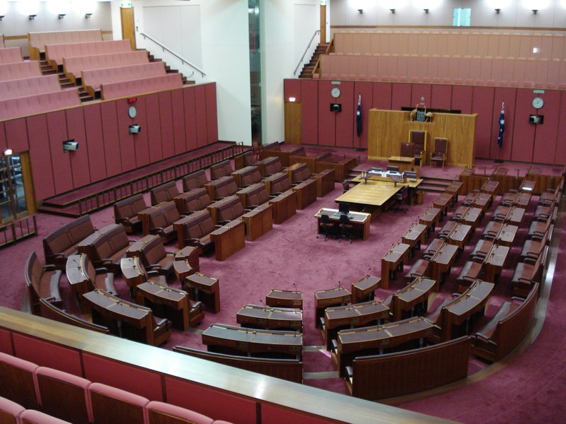 Le Sénat de Canberra