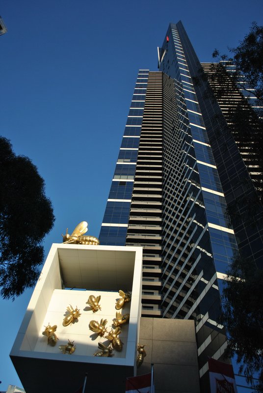 Eureka Tower et sa ruche en or :)