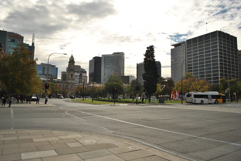 Victoria Square : le centre d'Adelaide