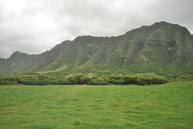 Ka'a'awa Valley : ici il manque soit les dinos soit les habitants de l'île :)