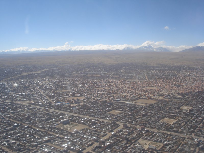 Quartier "El Alto" de la Paz, sur le haut plateau