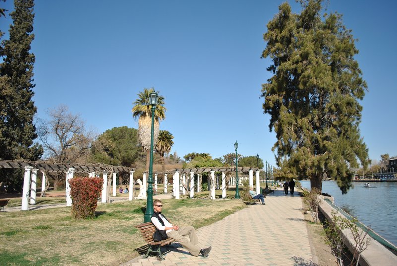 Parc San Martin de Mendoza, très bien aménagé