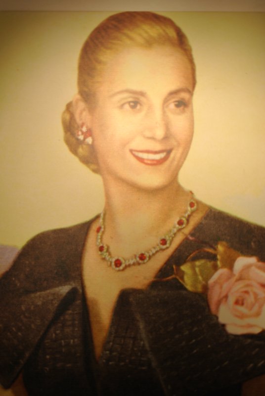 Palermo : portrait d'Eva Perón-Duarte