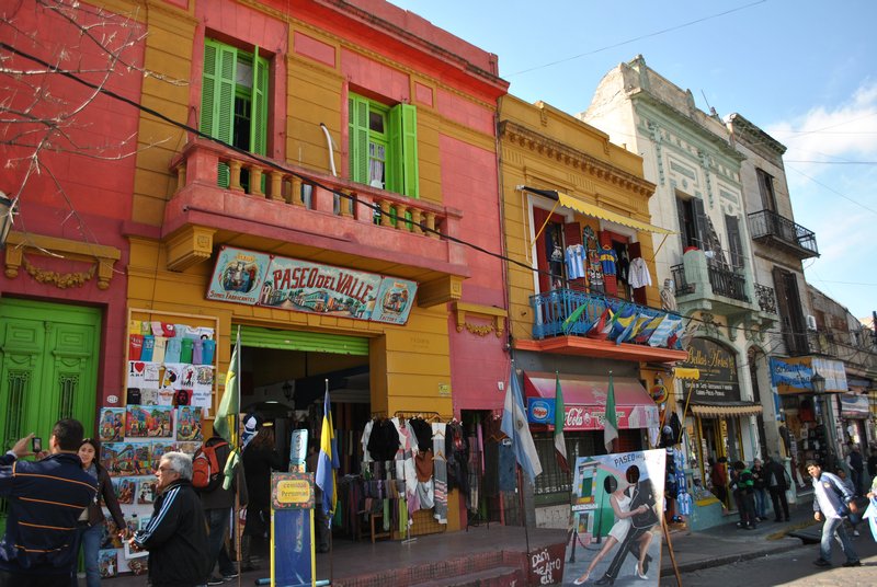 La Boca : façades plus que colorées
