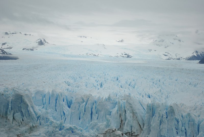 L'immensité du glacier ! 