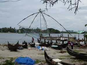 Kochi Old Town - Chinese Fish Nets (4)