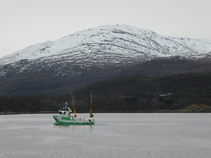 Sail away from Bergen on Finnmarken (35)