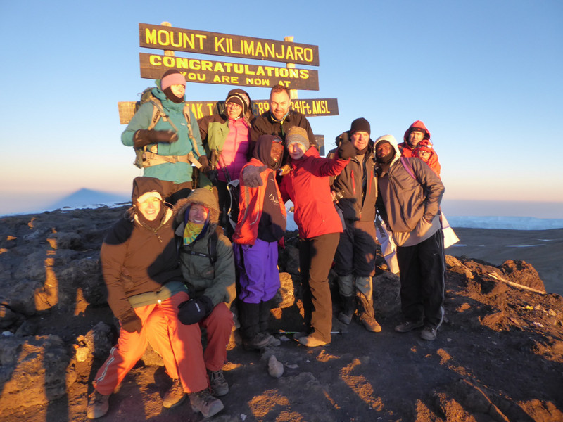 Yes we made it - emotional - exhilerating - buggered top - achievement - new friends - top of Africa SUCCESS (34)