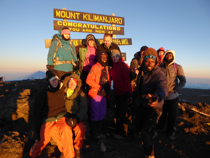 Yes we made it - emotional - exhilerating - buggered top - achievement - new friends - top of Africa SUCCESS (38)