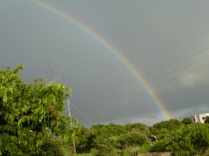 Rainbow after leaving Vilanculos (1)