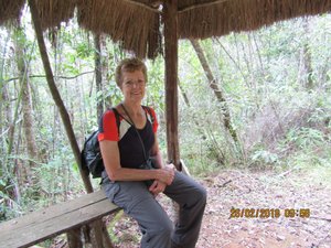 Pam in the Mitsinjo Park near Andasibe-Mantadia