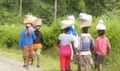 Advantista - villagers walking 11-15km home after markets (2)
