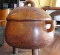 Ambositra - 1m high wooden pot