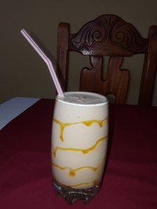 Iced coffee with caramel to die for in Vinales (1)