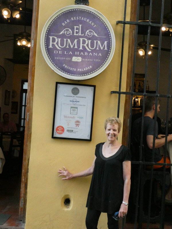 El Rum Rum Restaurant our last night with western Cuba tour friends (5)