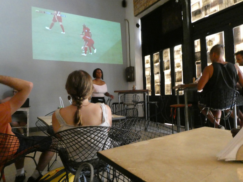 Watching soccer world cup in Havana Engl V Colombia (1)