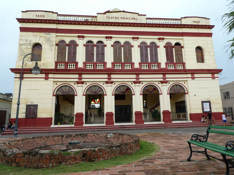 Grand Theatre opposite our guest house in Camaguey (1)
