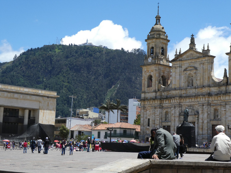 Around Plaza Bolivar Bogota -Primatial Cathedral (1)