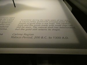 Oro - gold - Museum Bogota (3)