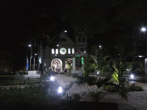 La Macarena at night - Catholic Church
