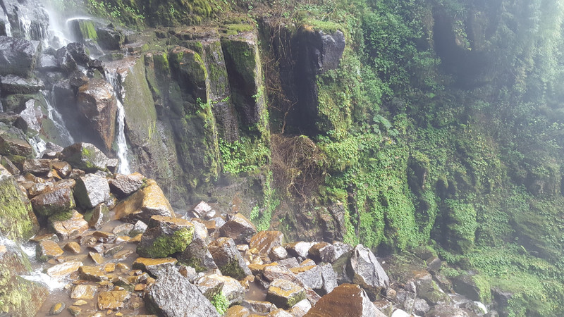 The base of La Chorrera Waterfall 590m - Colombias highest