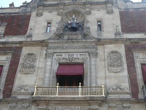 Palacio Nacional y Zocalo - National Palace Mexico City (1)