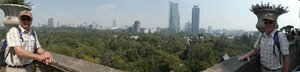 Skyline from Castle in Chapultepec Park Mexico City (6)