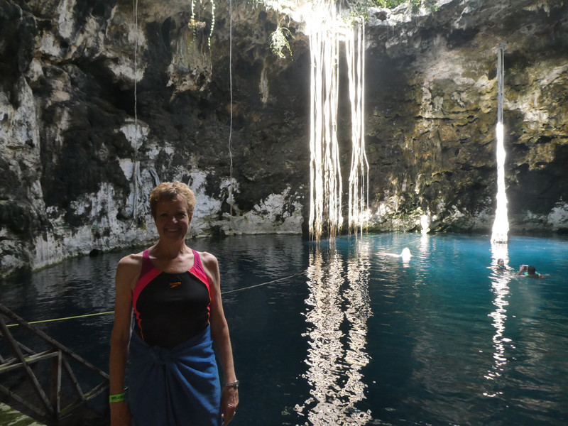 Third Cenotes we swam in near Merida Mexico (34)