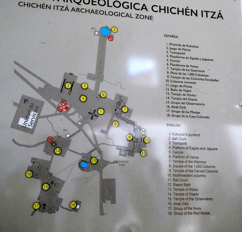 Chichén Itzá near Merida - entrance (6)