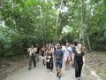 Tikal National Park Guatemala - our travel group