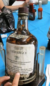 Livingston Guatemala - local liqueur made from herbs (2)