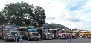 Bus Station in Antigua Guatemala  (4)