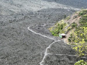 Climbing Volcano Pacaya outside Antigua