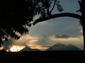 Active Fuego Volcano at sunset Antigua Guatemala  (9)