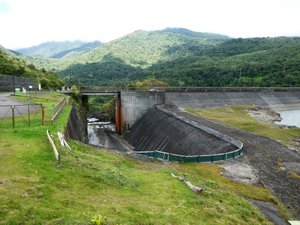 Hydro Electric dam on the way to Boquetta Panama (4)