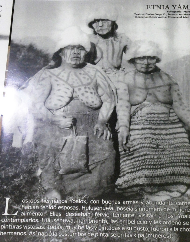 Maggiorino Bargatello Museum Punta Arenas - Native people (1)