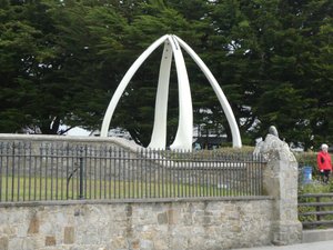 Port Stanley Falklands - Whale bones