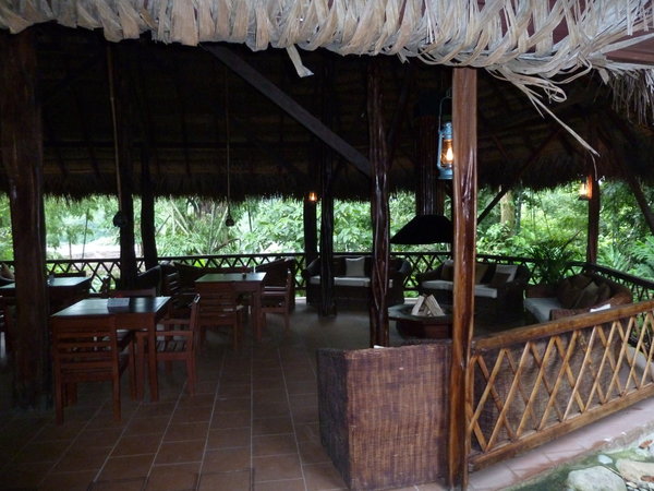 Lounge at Cotococha Lodge