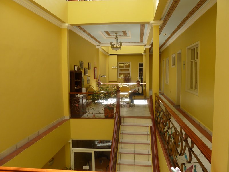 Inside Hotel Castellana