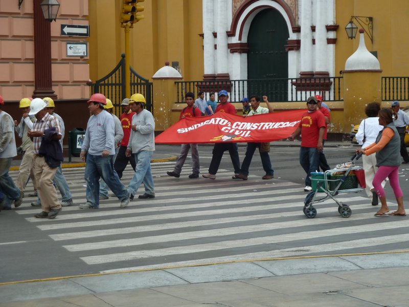 Demonstration in Trujilo