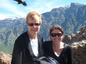 Pam & Bridgette at Colca Canyon
