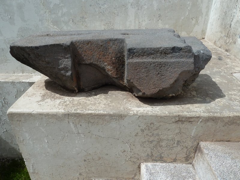 Inca stone in Sun Temple