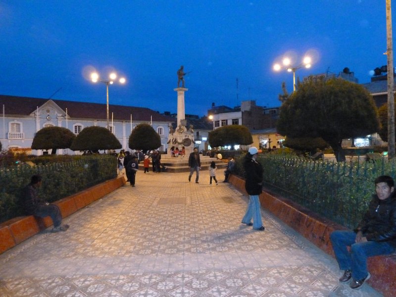 Puno in the evening