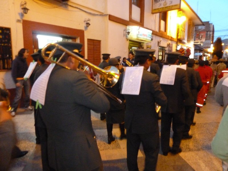 An Easter Procession in Puno
