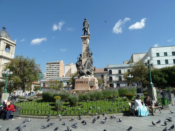 Statue on main Plaza