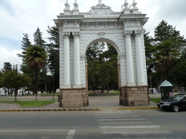 Arches in Parque Bolivar