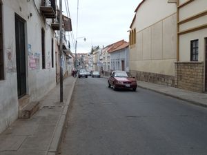 Typical street in Sucre