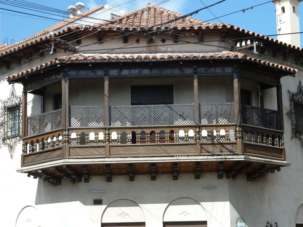 Salta building balcony