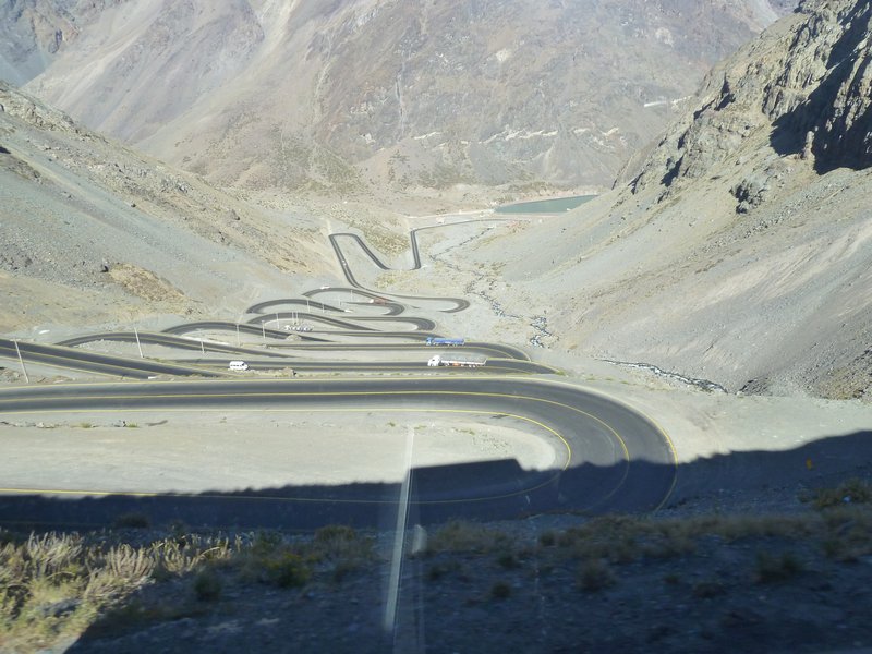 How is this for a road down western side of Andes after Chile border